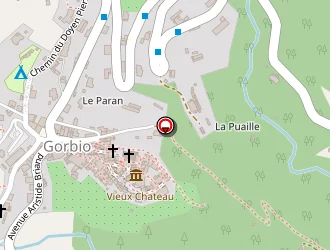 Carte de Restaurant Bar Beau Séjour à Gorbio