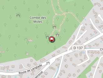 Carte de Maservices à Nages-et-solorgues