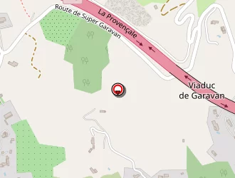 Carte de La Cala Del Marinaio à Menton