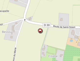 Carte de Blanc David à Burgaud (le)