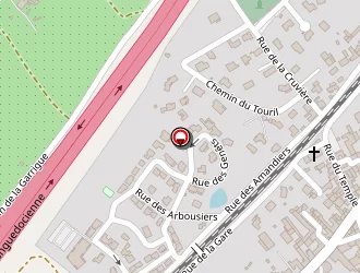 Carte de Darosa à Milhaud