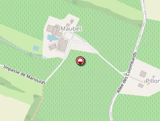 Carte de Les 3 Chênes à Noulens