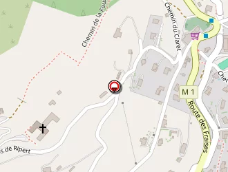 Carte de Daleautec à Carros