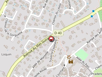 Carte de La Migrane à Villevieille