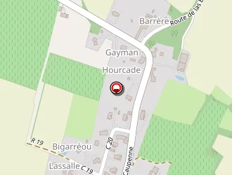 Carte de Sgtp Lacaze à Caupenne-d'armagnac