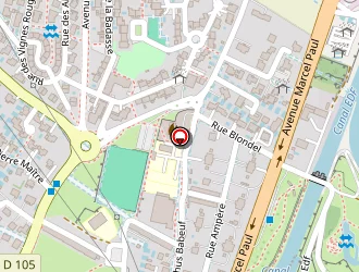 Carte de Complexe Sportif à Sainte-tulle