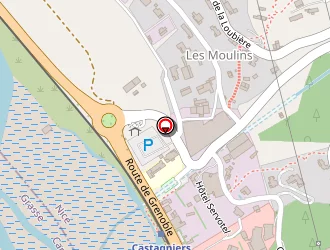 Carte de Servotel à Castagniers