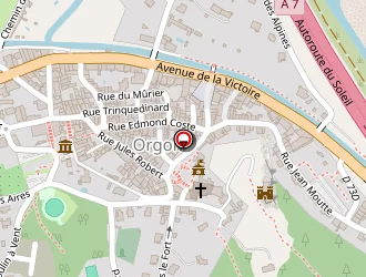 Carte de Beys Jacques à Orgon