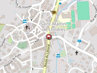 Carte de L'ancien Bazzar à Saint-martin-de-londres