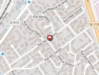 Carte de Asencio Denis à Milhaud