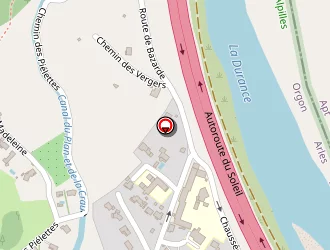 Carte de La Poste à Orgon