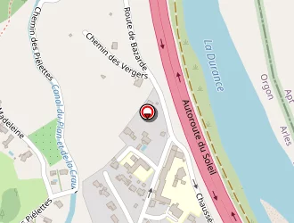 Carte de Martinelli à Orgon