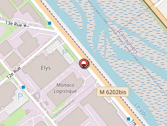 Carte de Electro Sud-est à Carros