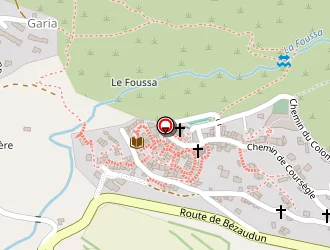 Carte de Urgence (services Locaux) à Coursegoules