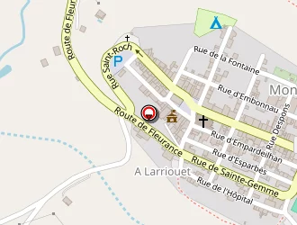 Carte de La Grignotière à Monfort