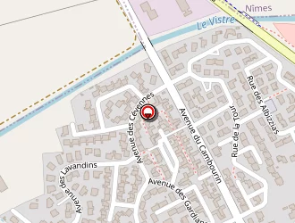 Carte de Environnement Clean Services à Caissargues