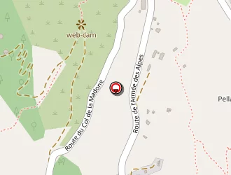 Carte de Longfellow Denis à Sainte-agnès