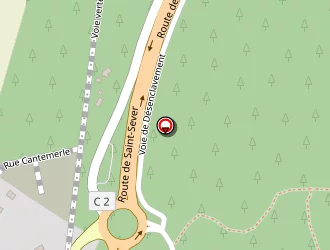 Carte de Salle Polyvalente à Bas-mauco