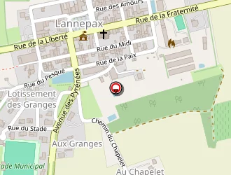 Carte de Stade Municipal à Lannepax