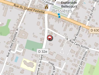 Carte de La Poste à Bessières