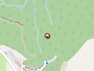 Carte de Terrains De Petanque à Sainte-agnès