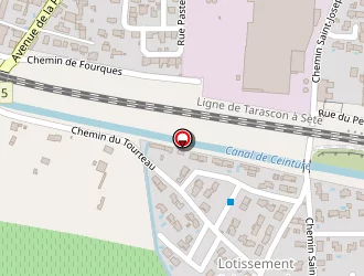 Carte de Conseil Général Du Gard à Beaucaire