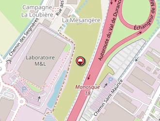 Carte de La Terrasse à Manosque