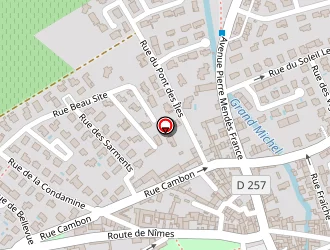 Carte de Ecole Publique à Bouillargues