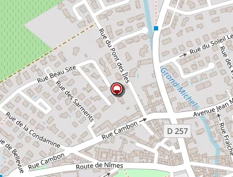 Carte de Auto Ecole La Vistrenque à Bouillargues