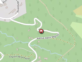 Carte de La Becassiere à Andon