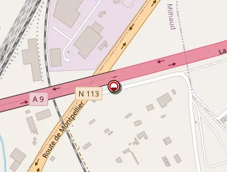 Carte de Bennes 30 à Milhaud