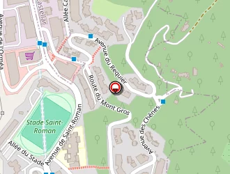 Carte de K Stores à Menton