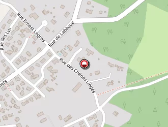 Carte de Lacaze Frères à Azur