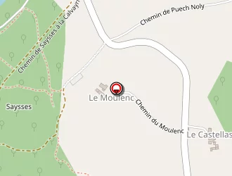 Carte de Rocher D'escalade à Mont-roc