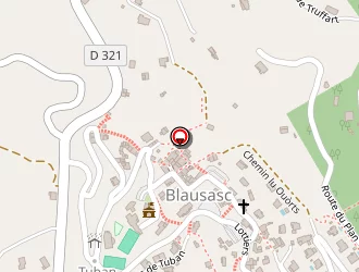 Carte de Aux Gouts De Luxe à Blausasc