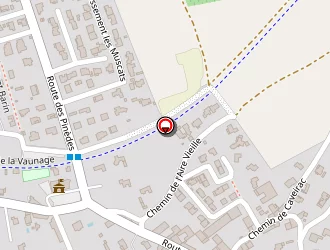 Carte de La Poste à Langlade