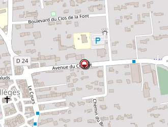 Carte de Bar Du Cours à Mollégès