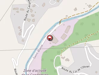 Carte de Sas Région Espaces Verts à Saint-blaise