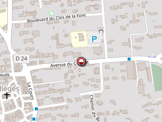 Carte de Aimebar à Mollégès