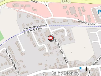 Carte de Action Dépannage à Saint-dionizy