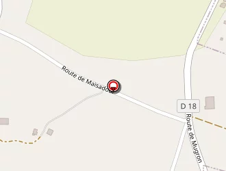 Carte de Maisadour à Audon