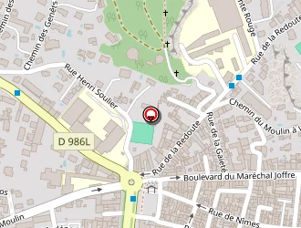 Carte de Beaucaire Taxi à Beaucaire