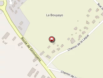 Carte de Bellefeuille à Coufouleux