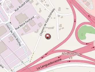 Carte de Coppier Ted à Nîmes