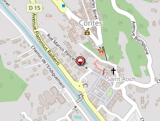 Carte de Halles Contoises à Contes