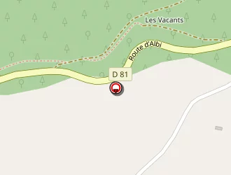 Carte de Séverac Odile à Mont-roc