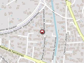 Carte de Saccof Packaging à Beaucaire