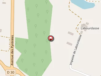 Carte de Labourdasse (earl) à Saint-gein