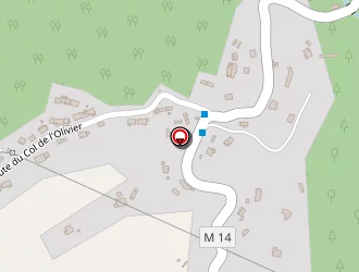 Carte de Pena Pierre à Saint-blaise