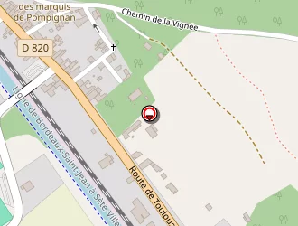 Carte de Atelier Menuiserie Ebenisterie à Pompignan